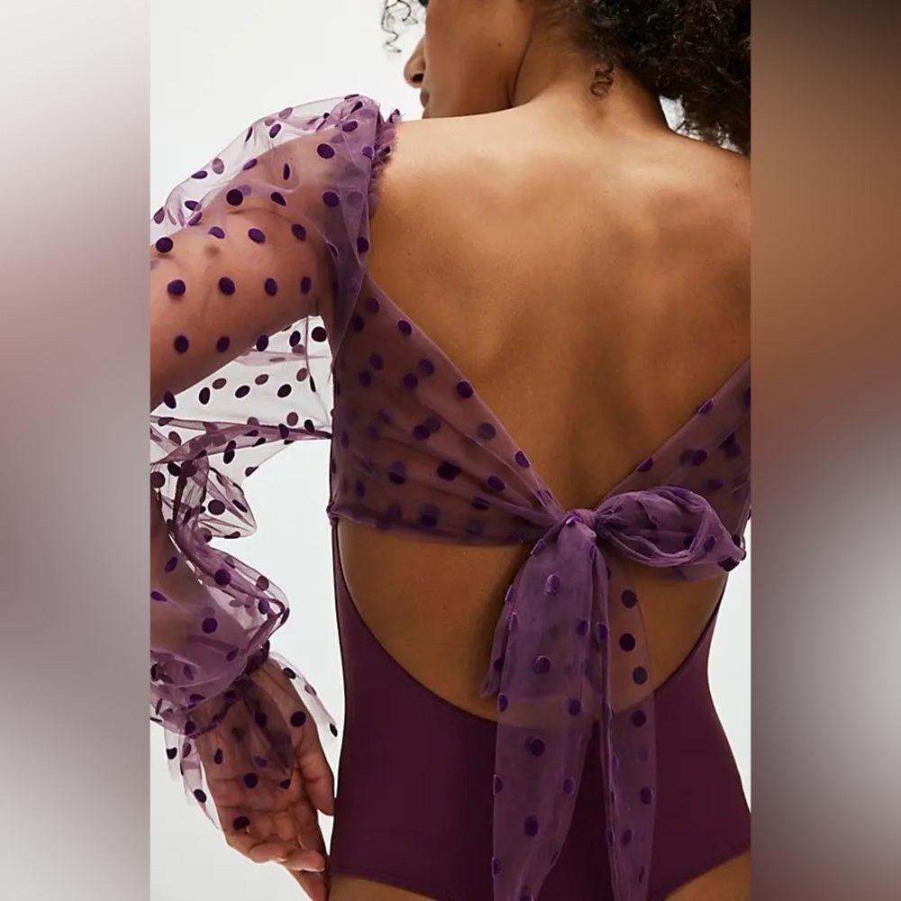 NEW Free People Molly At Midnight Bodysuit - Picture 3 of 9